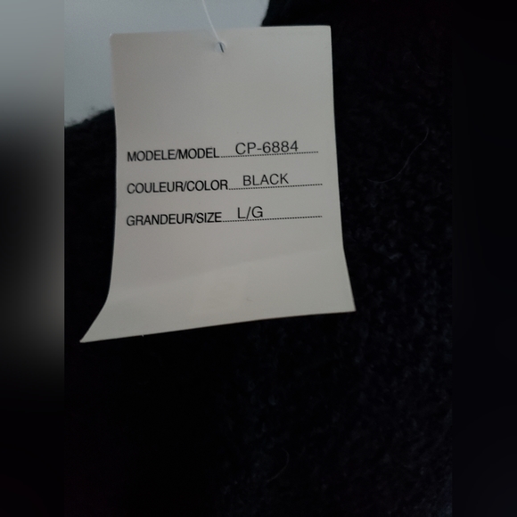 BNWT 2000s chunky knit oversized raglan sleeve turtleneck - Picture 10 of 11